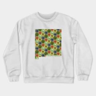 New Mexico State Map Board Games Crewneck Sweatshirt